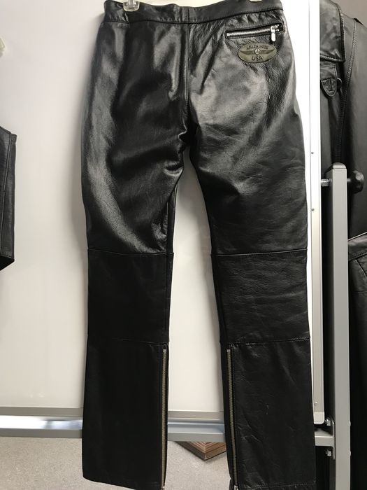 Leather Vintage Arlen Ness Leather pants | Grailed