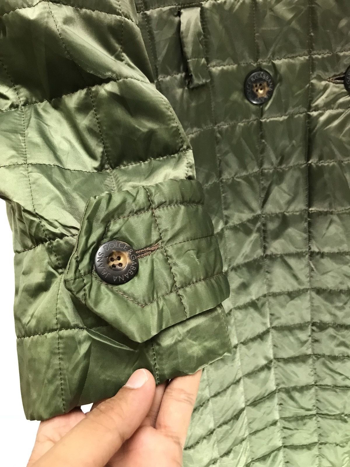 Dolce & Gabbana Dolce & Gabbana Double Breast Chesterfield Nylon Size US M / EU 48-50 / 2 - 3 Thumbnail