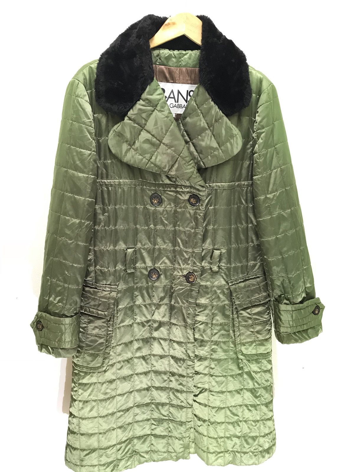 Dolce & Gabbana Dolce & Gabbana Double Breast Chesterfield Nylon Size US M / EU 48-50 / 2 - 2 Thumbnail