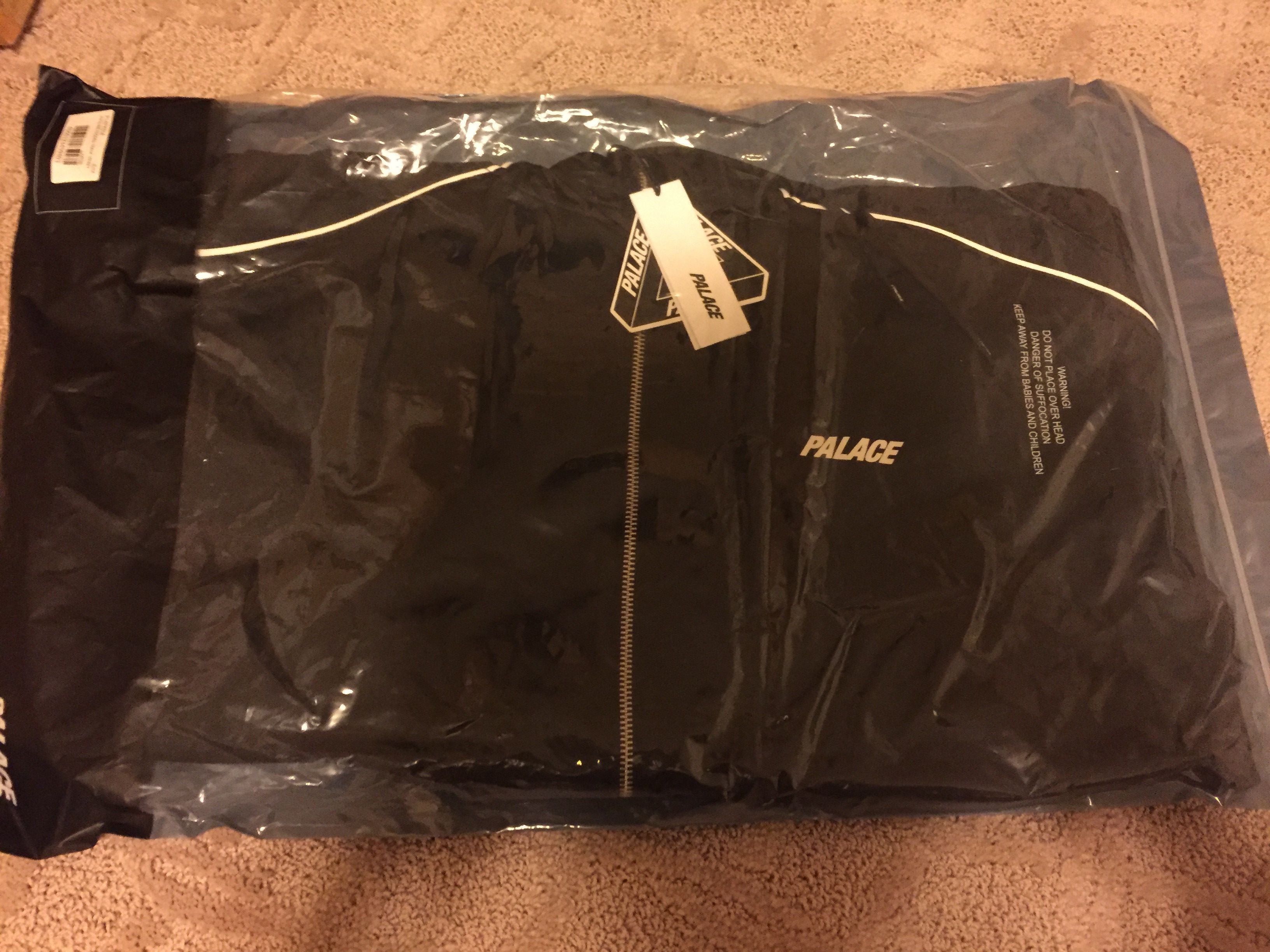 Palace pipeline hooded track jacket best sale