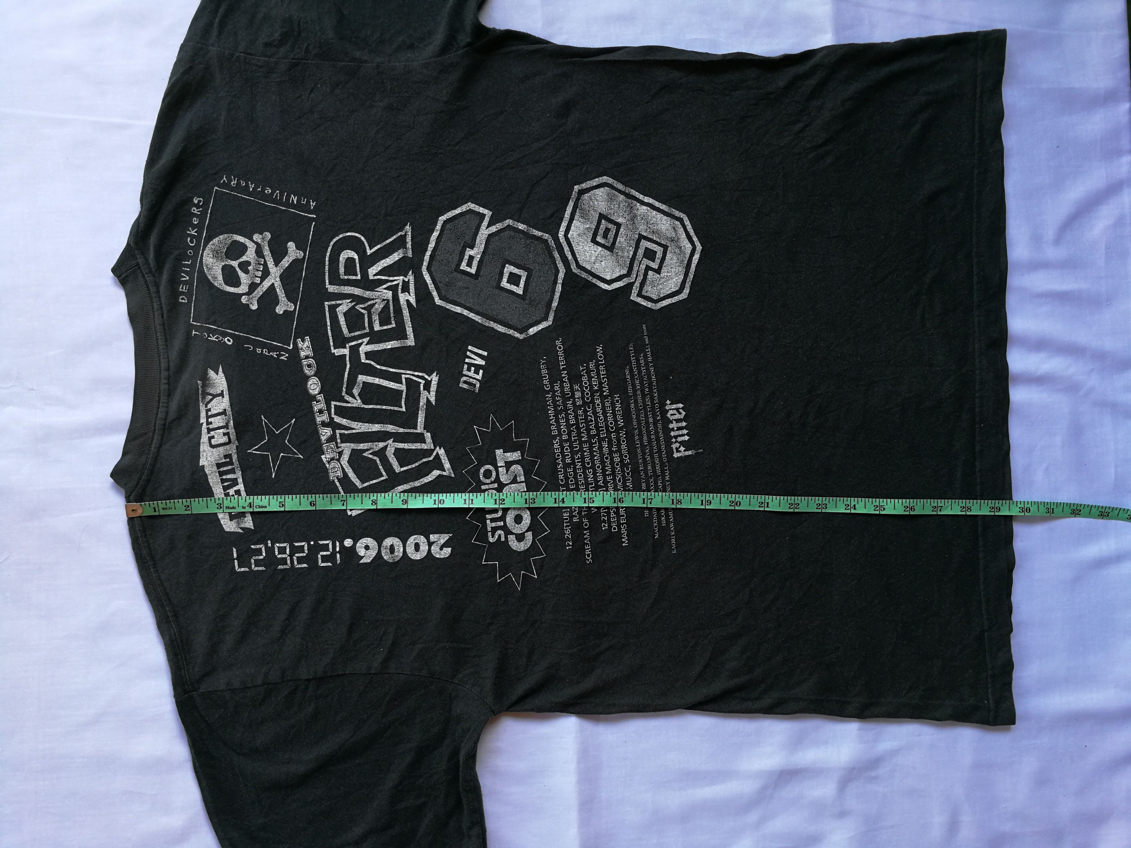 Band Tees × Devilock Japanese brand Devilock printed bothside japan punk Size US L / EU 52-54 / 3 - 7 Thumbnail