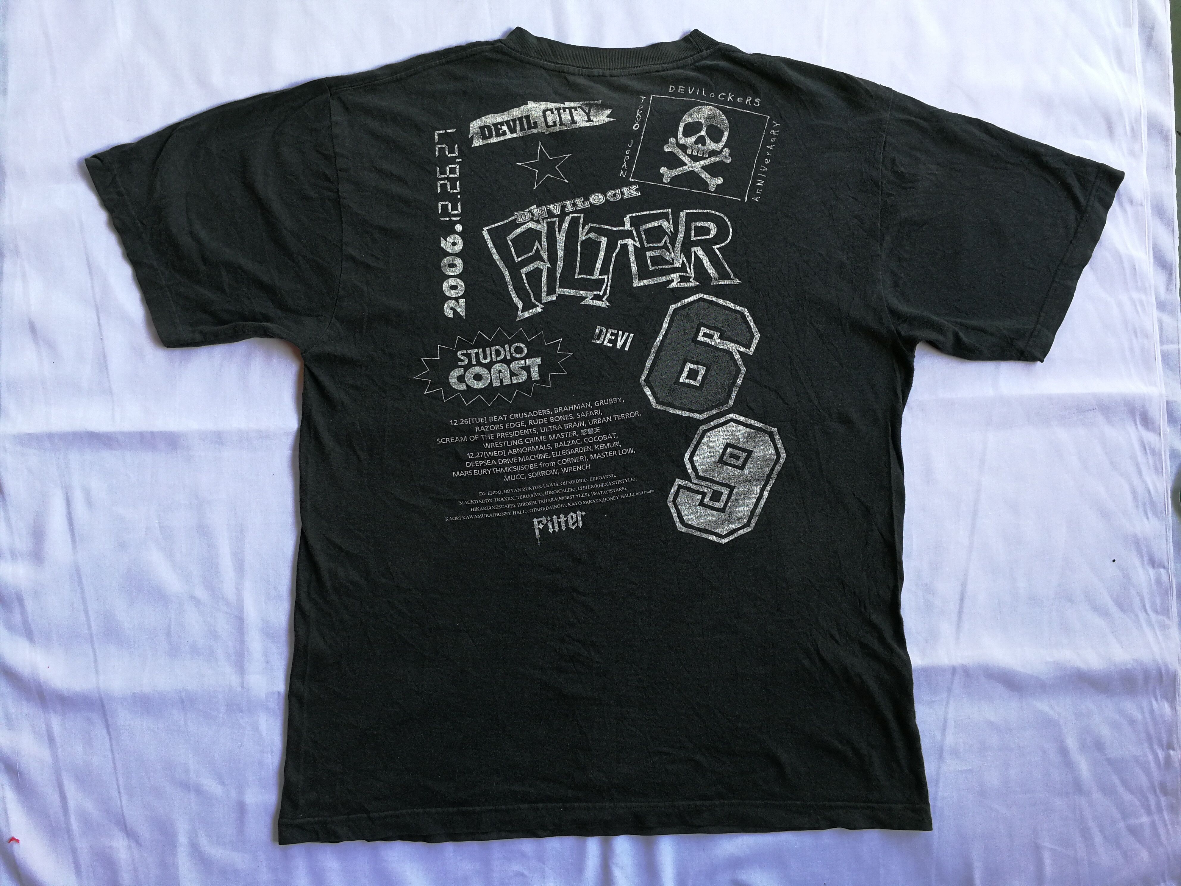 Band Tees × Devilock Japanese brand Devilock printed bothside japan punk Size US L / EU 52-54 / 3 - 5 Thumbnail