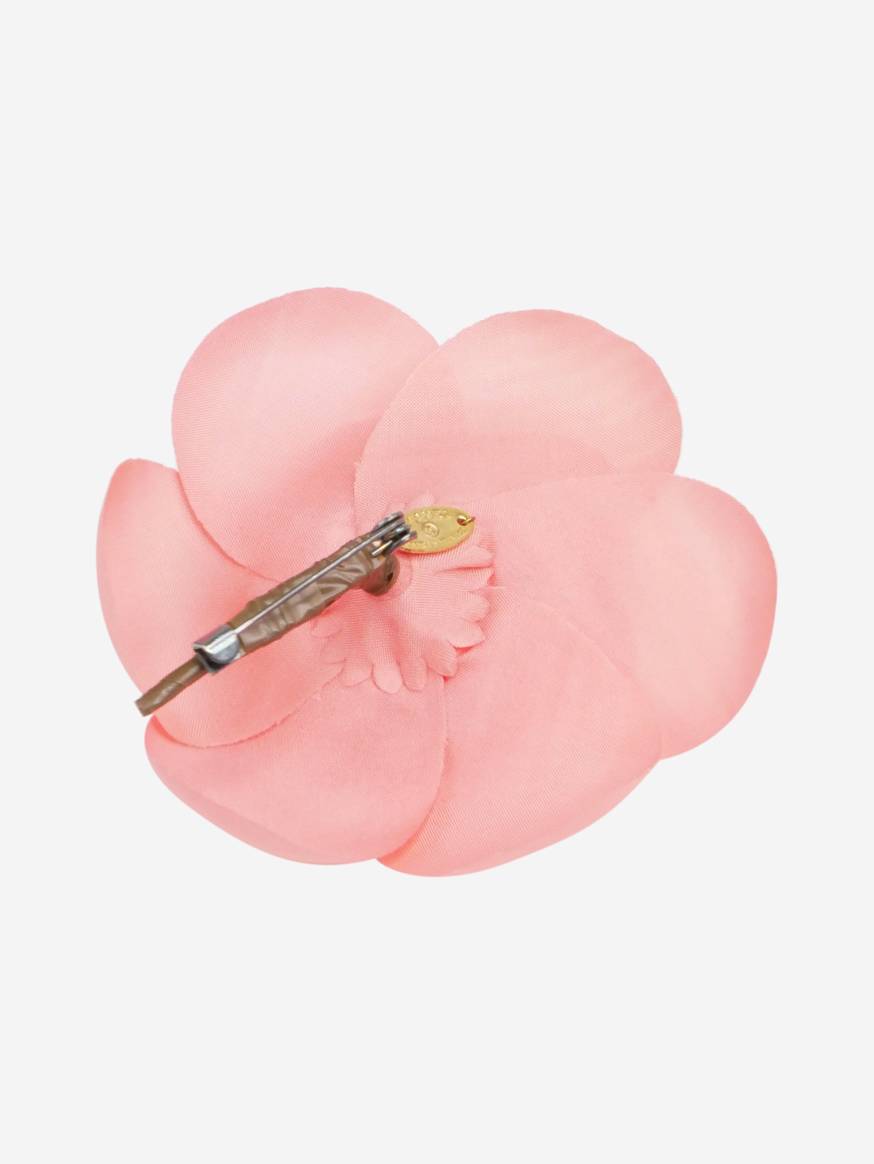 Chanel Pink flower hair clip Size ONE SIZE - 4 Thumbnail