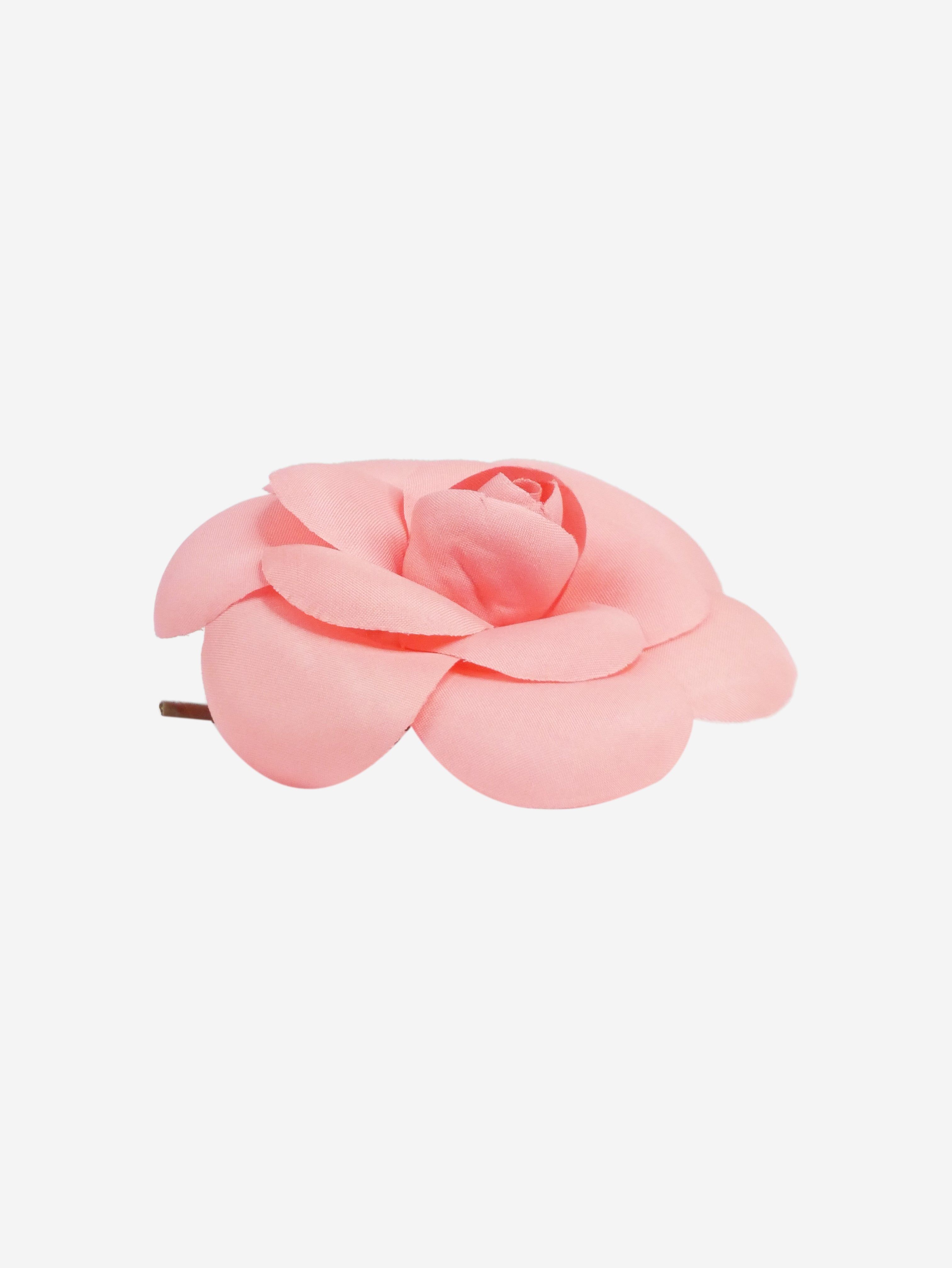 Chanel Pink flower hair clip Size ONE SIZE - 3 Thumbnail