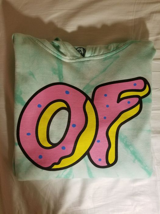 Odd Future Odd Future Aqua Tie Dye Hoodie Grailed