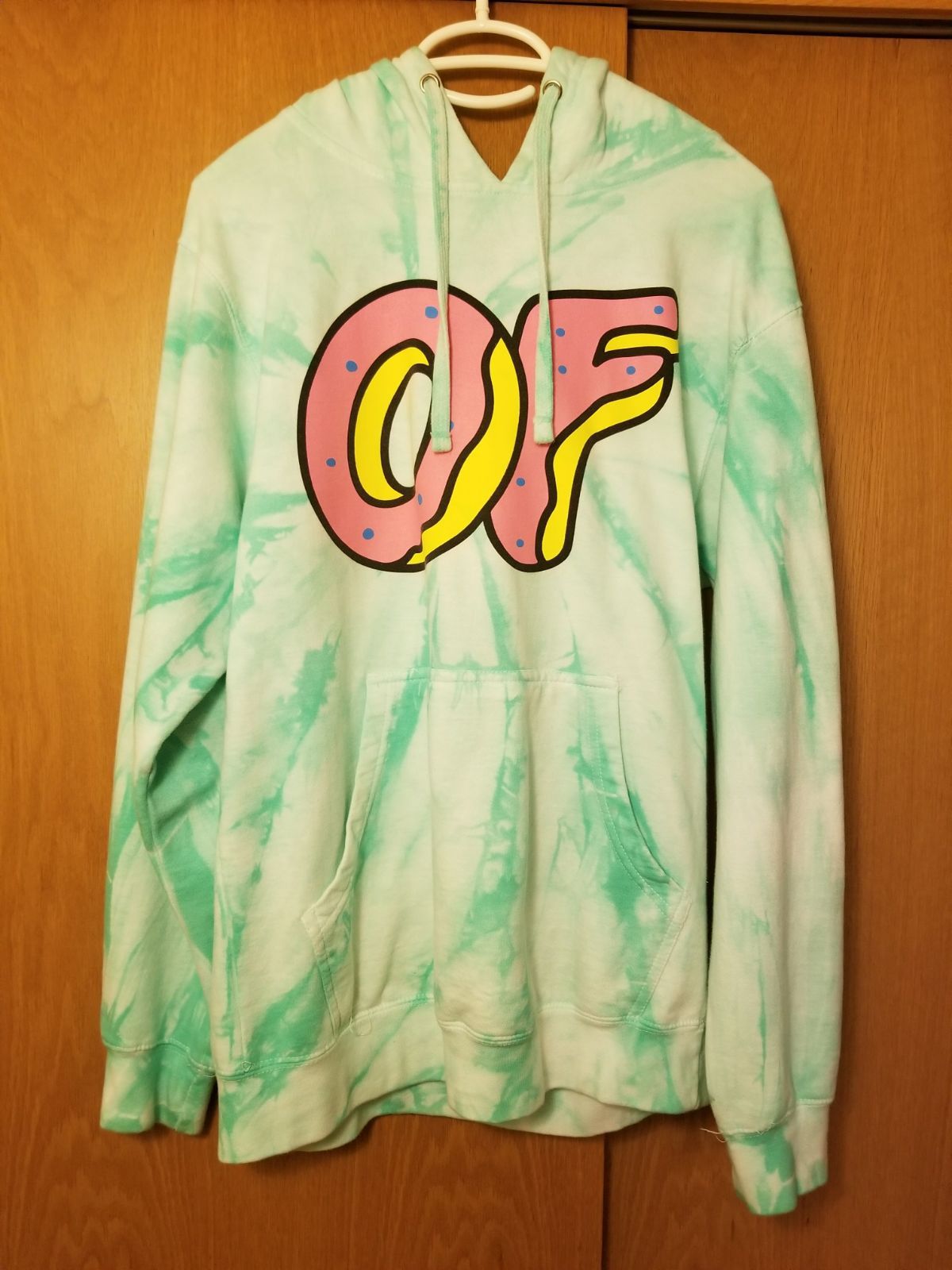 Odd future aqua 2024 tie dye hoodie