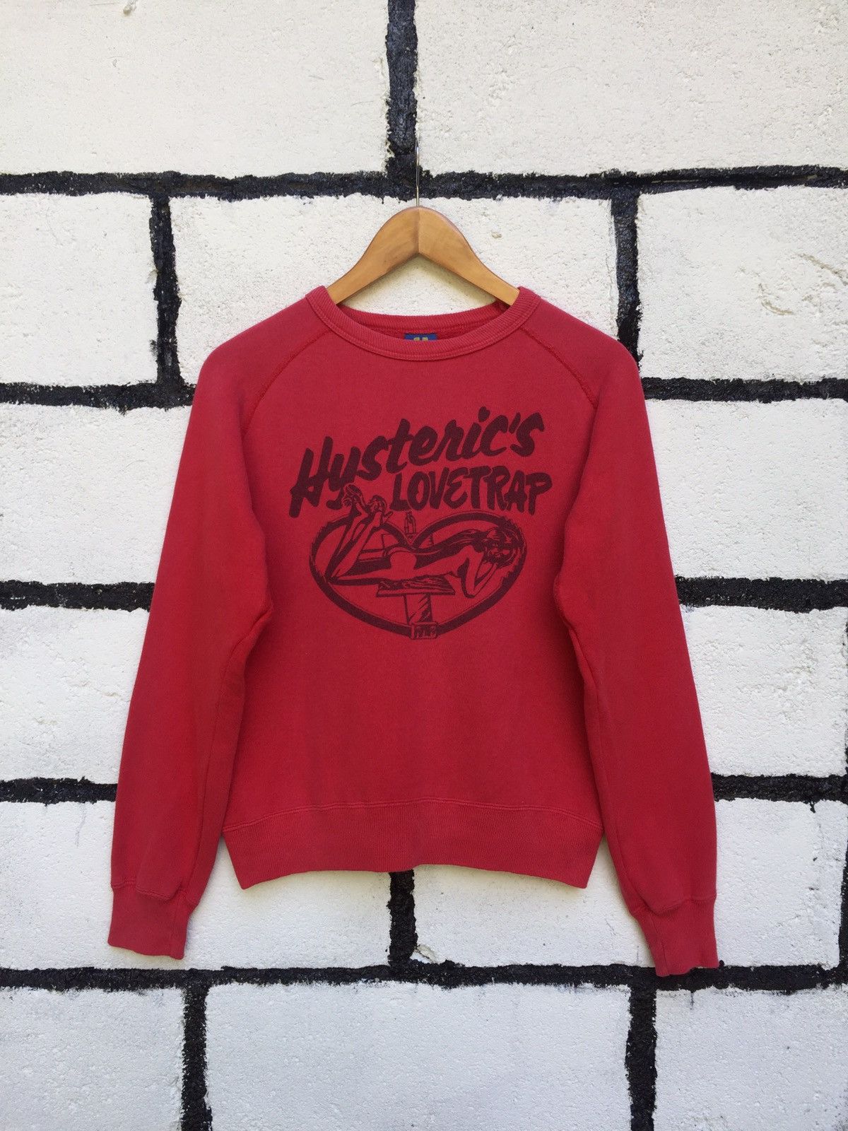 Hysteric Glamour cheapest Lovetrap Graphic Crewneck