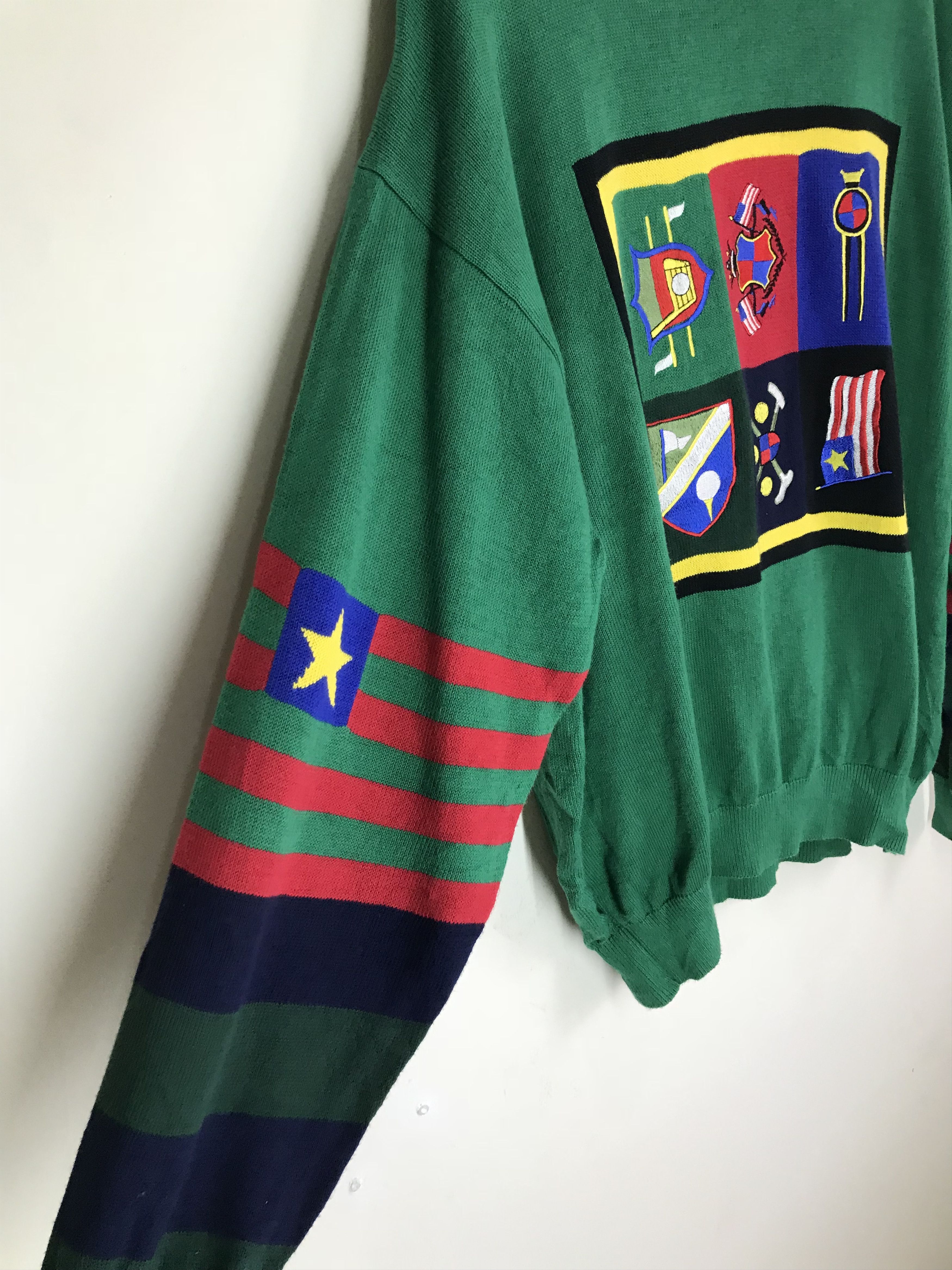 Grand Slam Vintage GRANDSLAM MUNSINGWEAR Embroidered Knitwear Shirt Size US XL / EU 56 / 4 - 5 Thumbnail