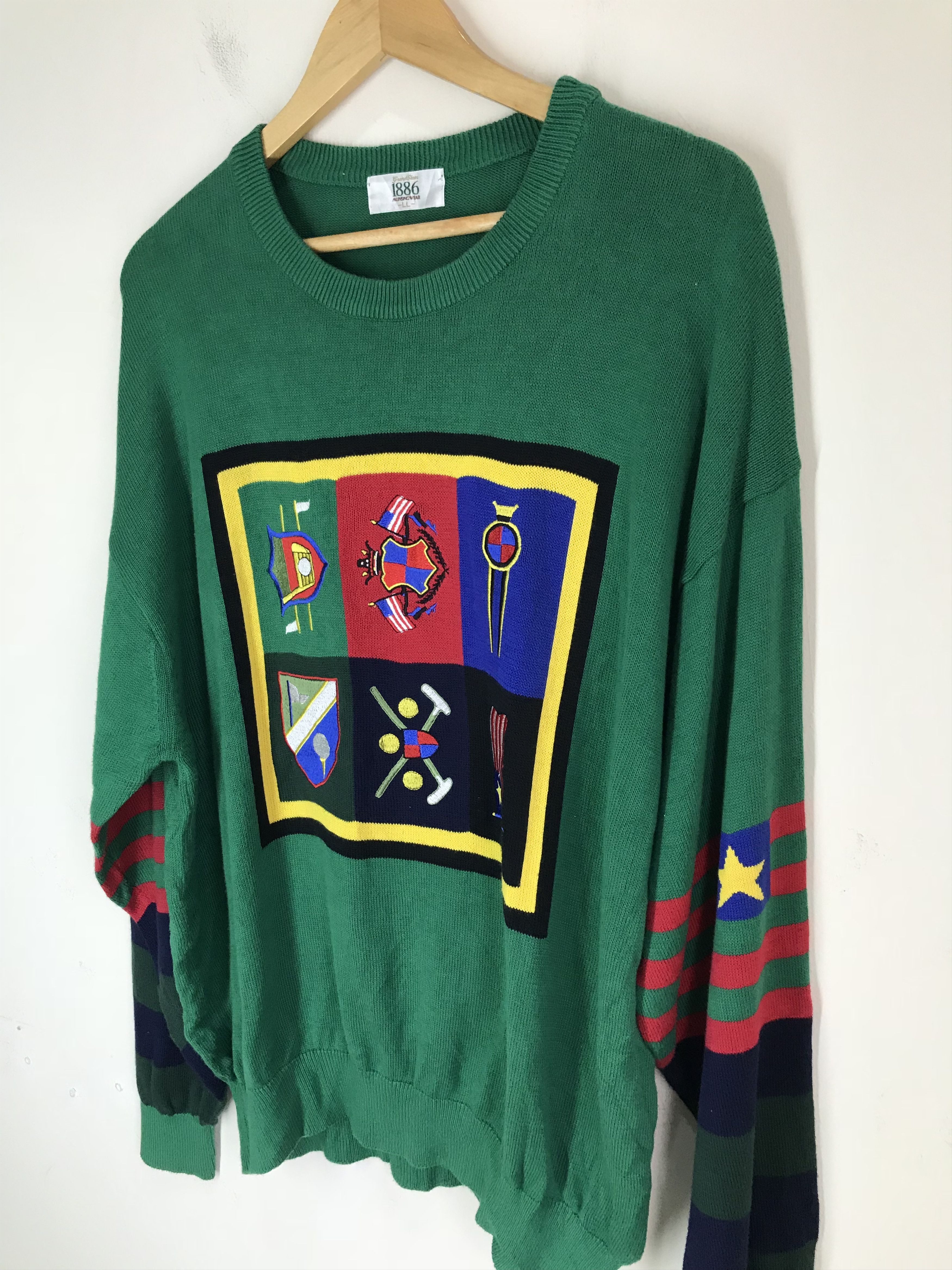 Grand Slam Vintage GRANDSLAM MUNSINGWEAR Embroidered Knitwear Shirt Size US XL / EU 56 / 4 - 2 Thumbnail