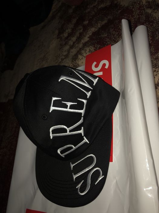 Supreme Supreme Side Arc 6-Panel Hat | Grailed