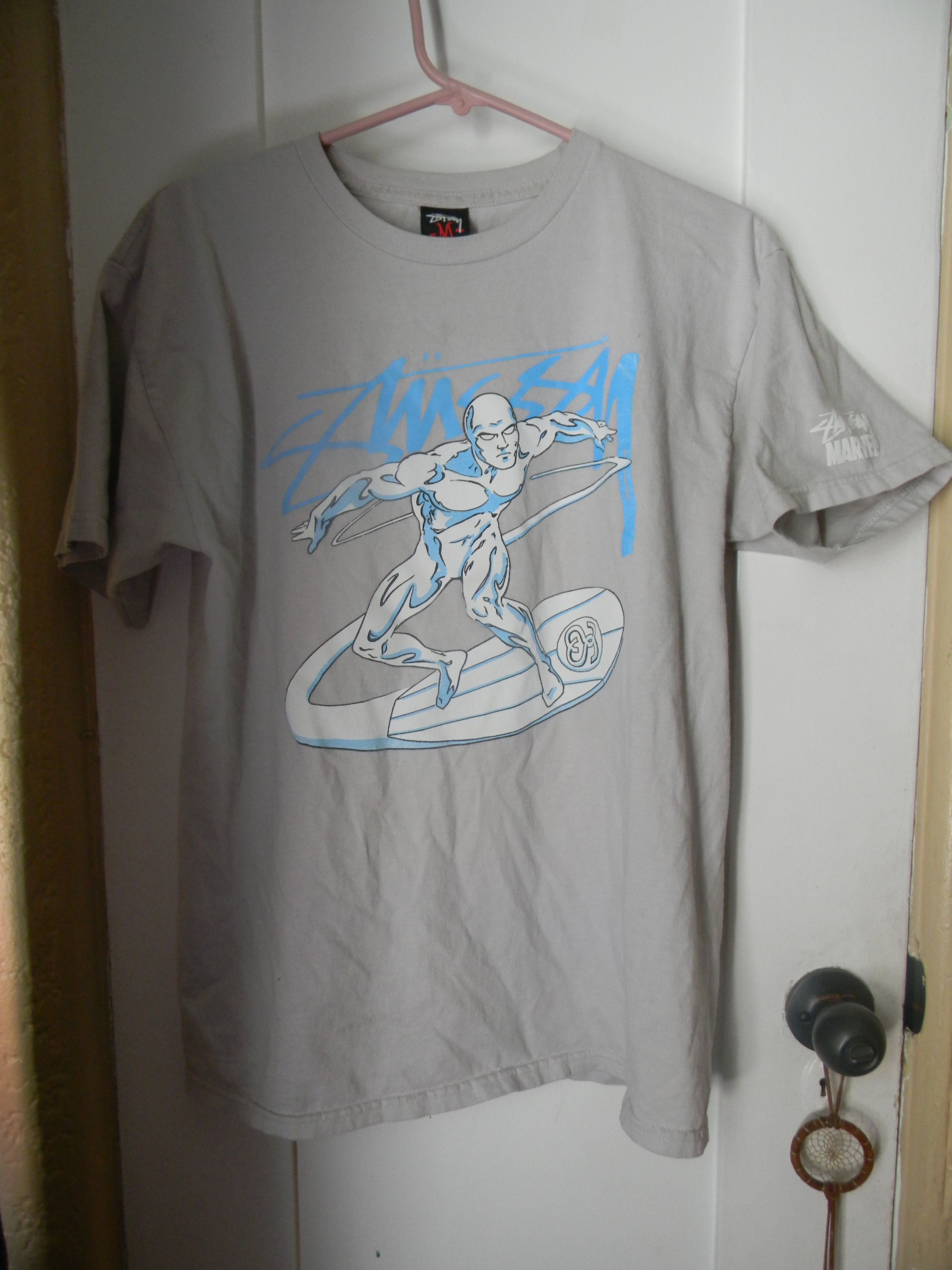 Stussy Stussy X Marvel Comics Silver Surfer Tee | Grailed