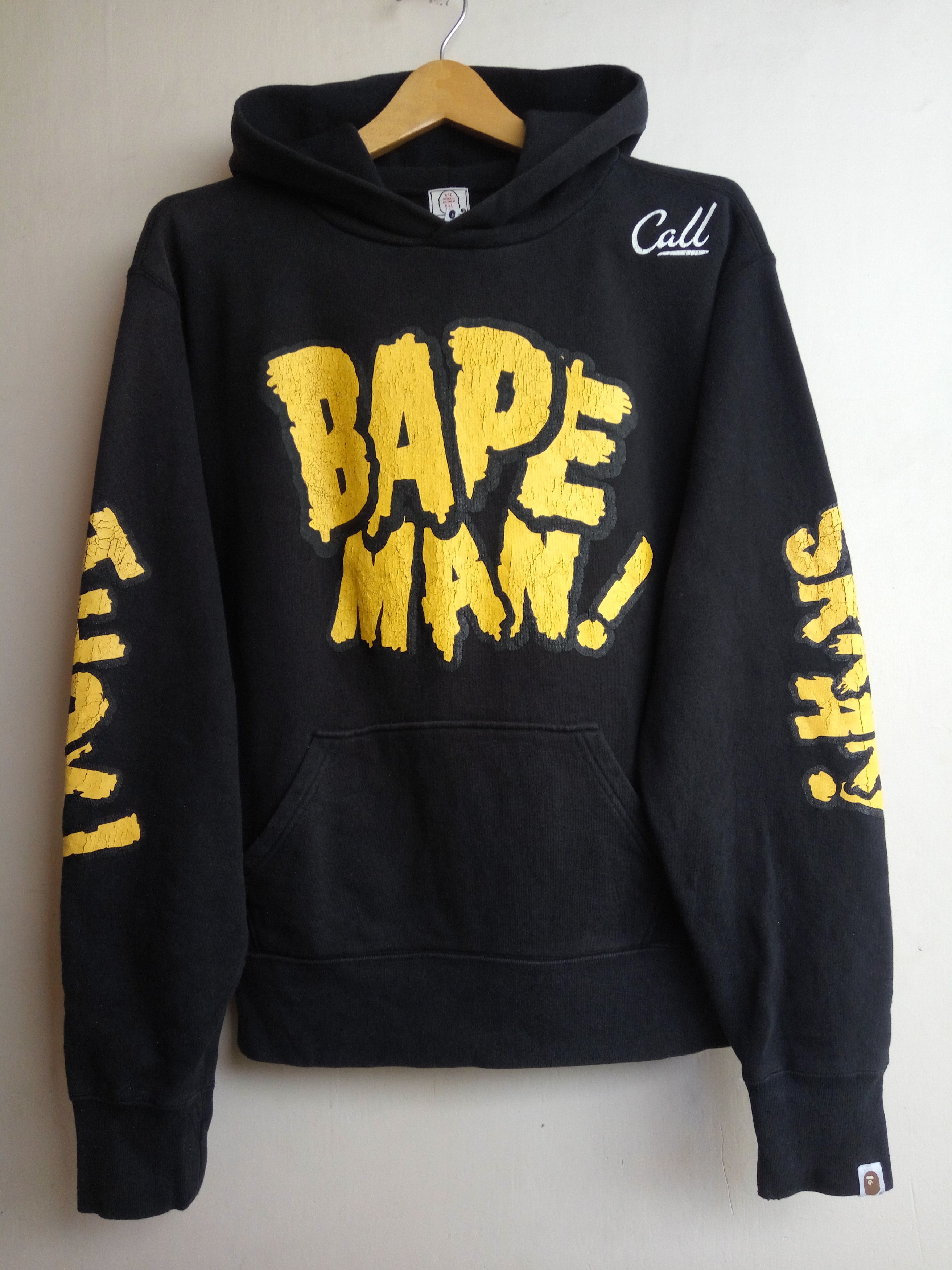 Bape Rare Bape Man Comic Hoodie Size US S / EU 44-46 / 1 - 2 Thumbnail