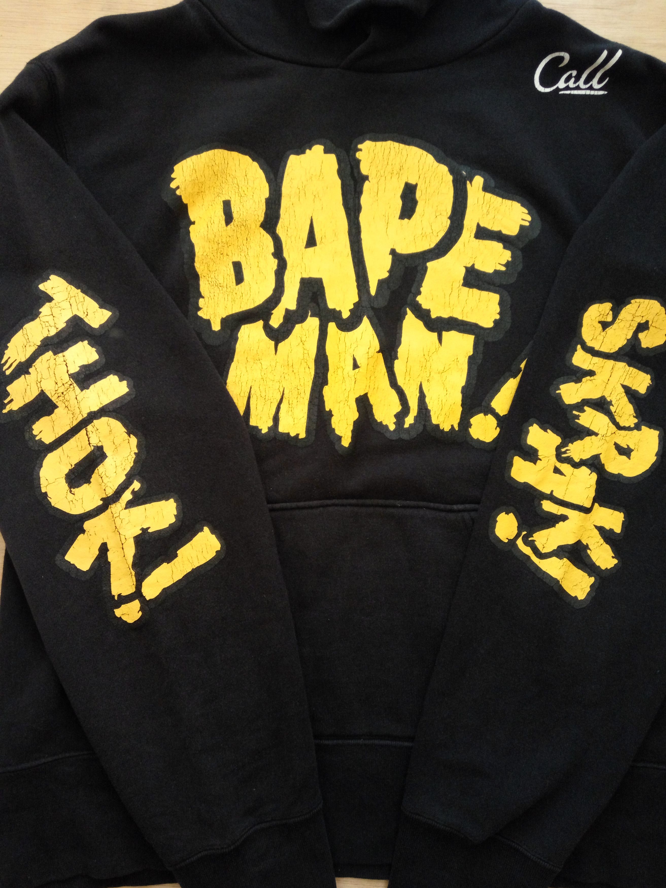 Bape Rare Bape Man Comic Hoodie Size US S / EU 44-46 / 1 - 1 Thumbnail