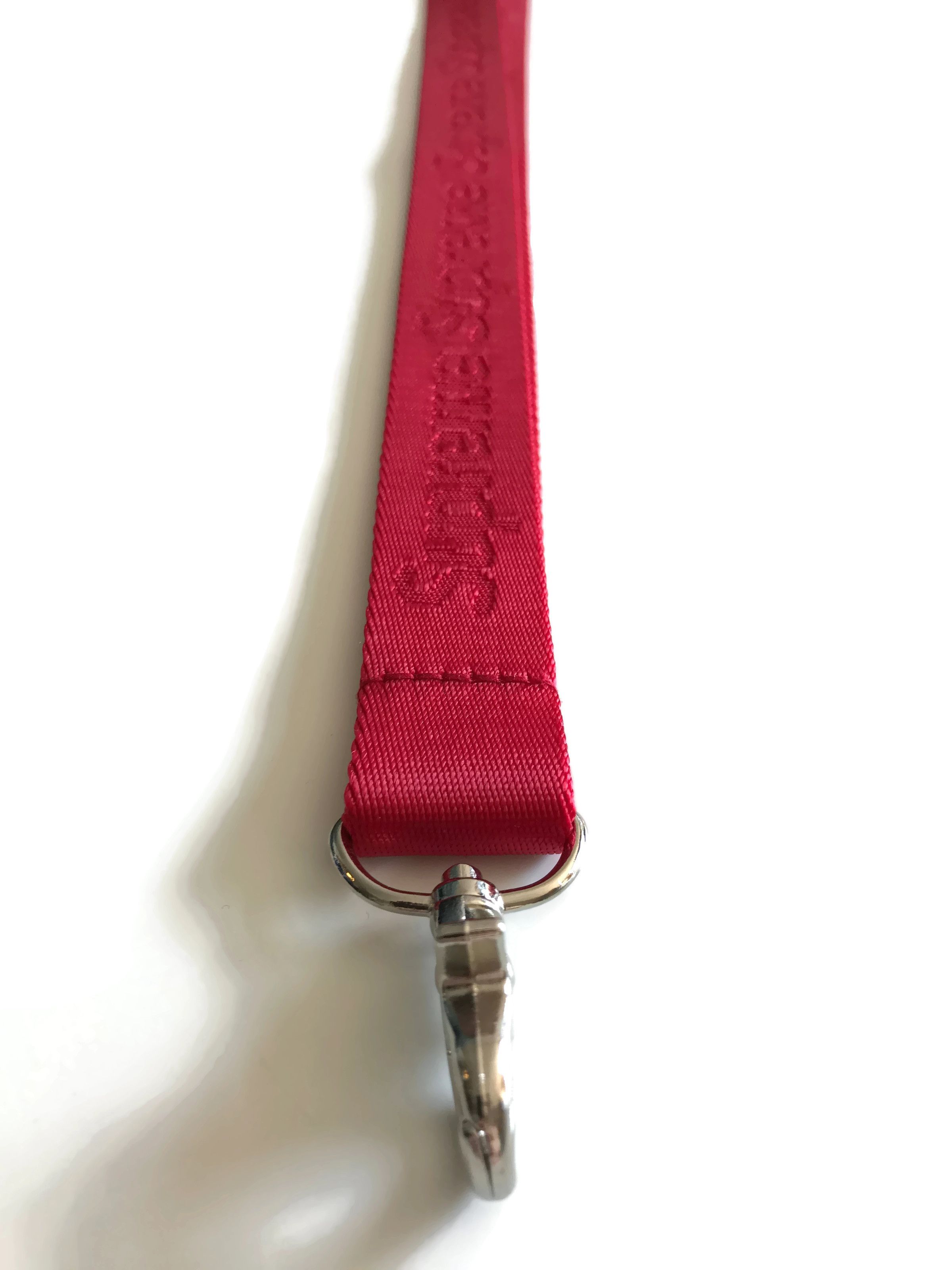 Supreme 100% Authentic Nylon Lanyard (SS16) | Grailed