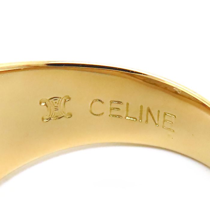Celine 18k Gold Diamond Ring Grailed