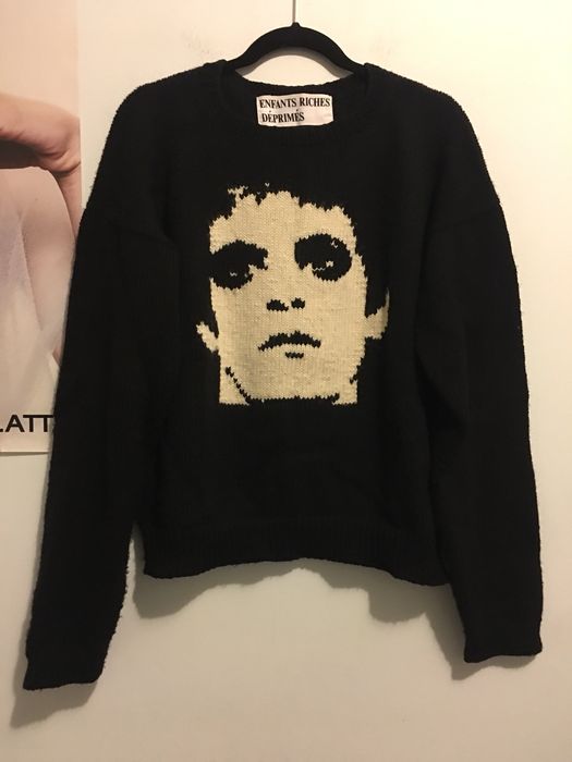 Enfants Riches Deprimes Hand-knit Lou Reed Sweater | Grailed