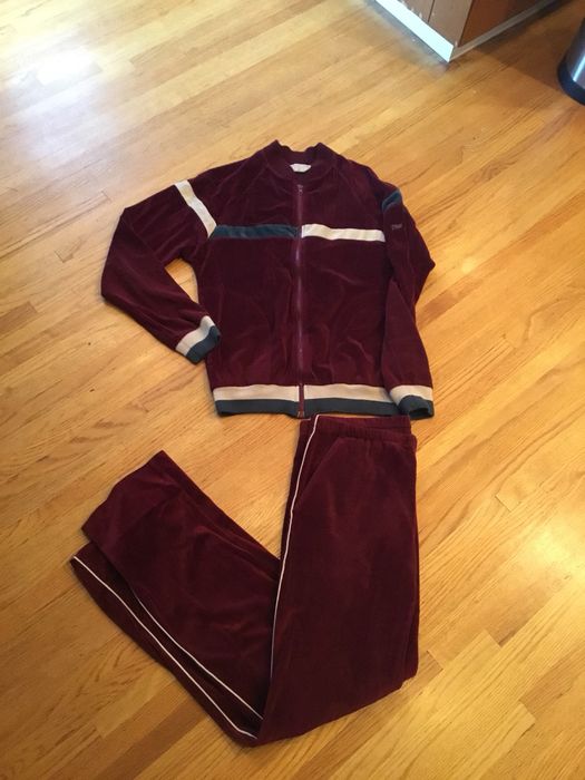 Christian dior cheap velour sweatsuit