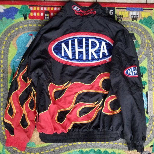 Sport Service Mens NHRA Winston offers Drag Racing Vintage Jacket Large