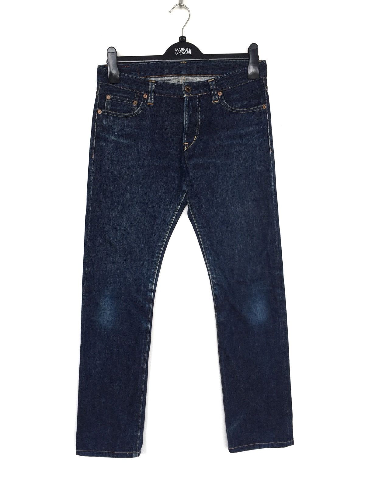 Japanese Denim Brand Indigo Slim Fit Selvaged Denim