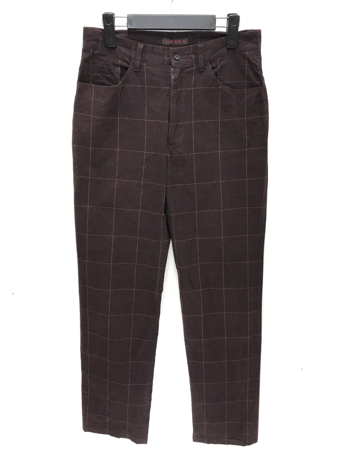 Made in Japan J.Secret.B Tartan Plaid Pant Regular