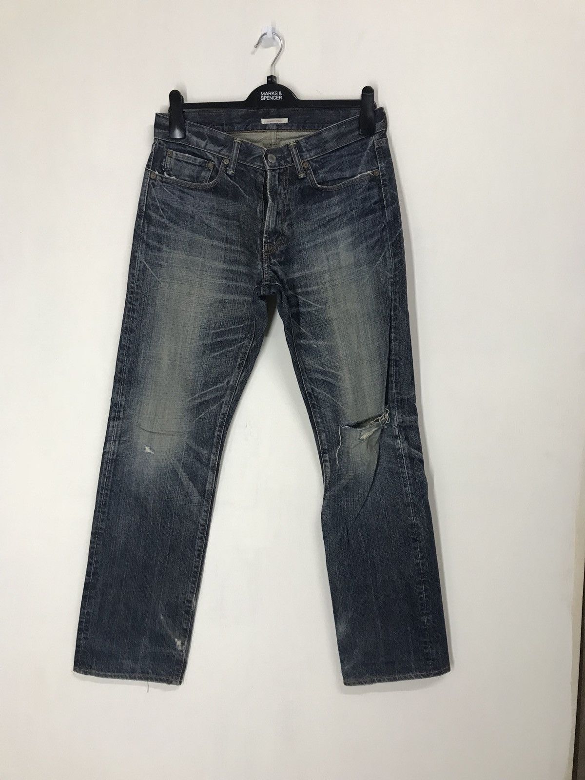 Eternal JAPAN DISTRESS DESIGN DENIM RARE Size US 31 - 1 Thumbnail