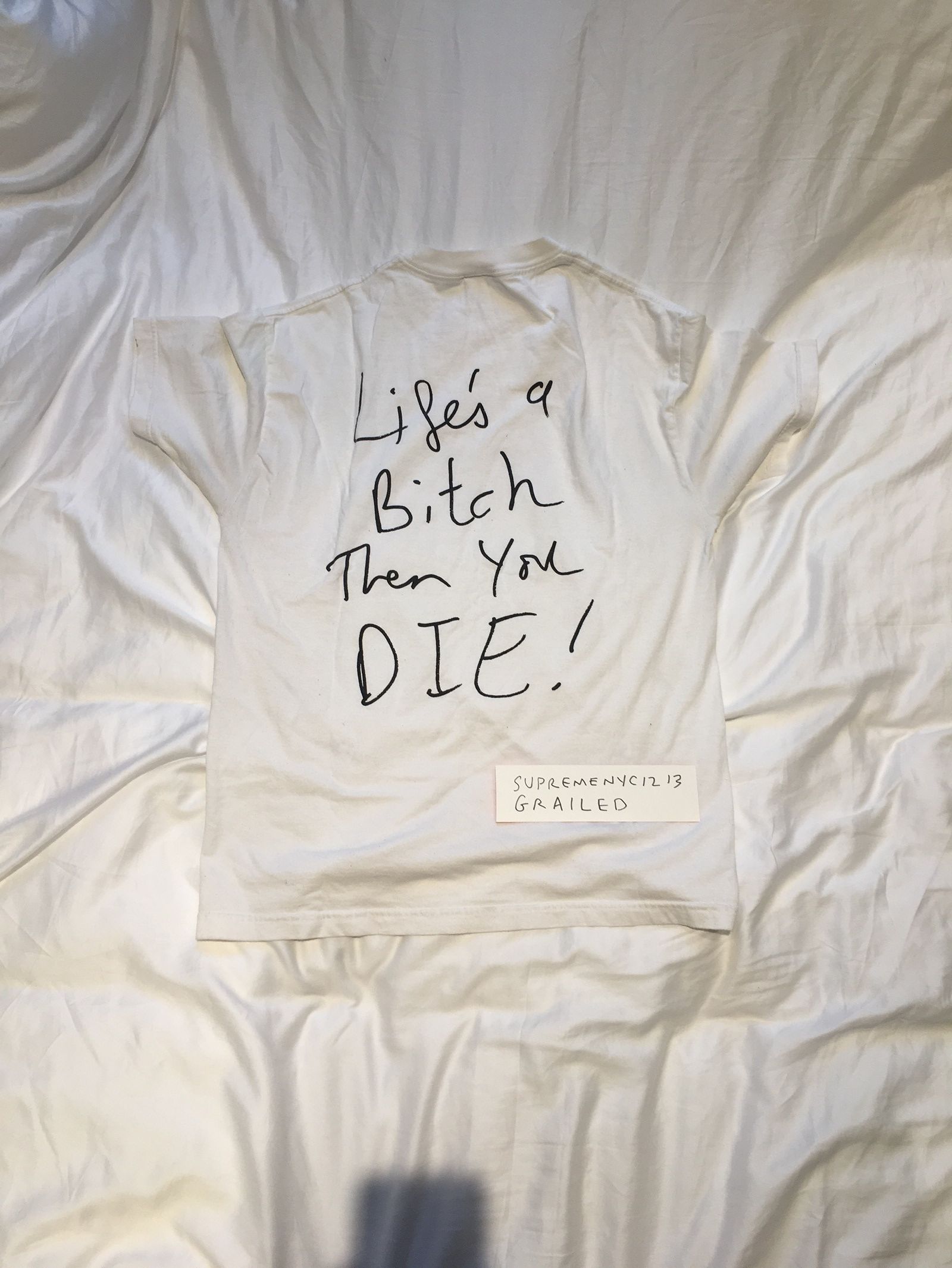 Supreme Damien Hirst Box Logo Tee Size US L / EU 52-54 / 3 - 1 Thumbnail