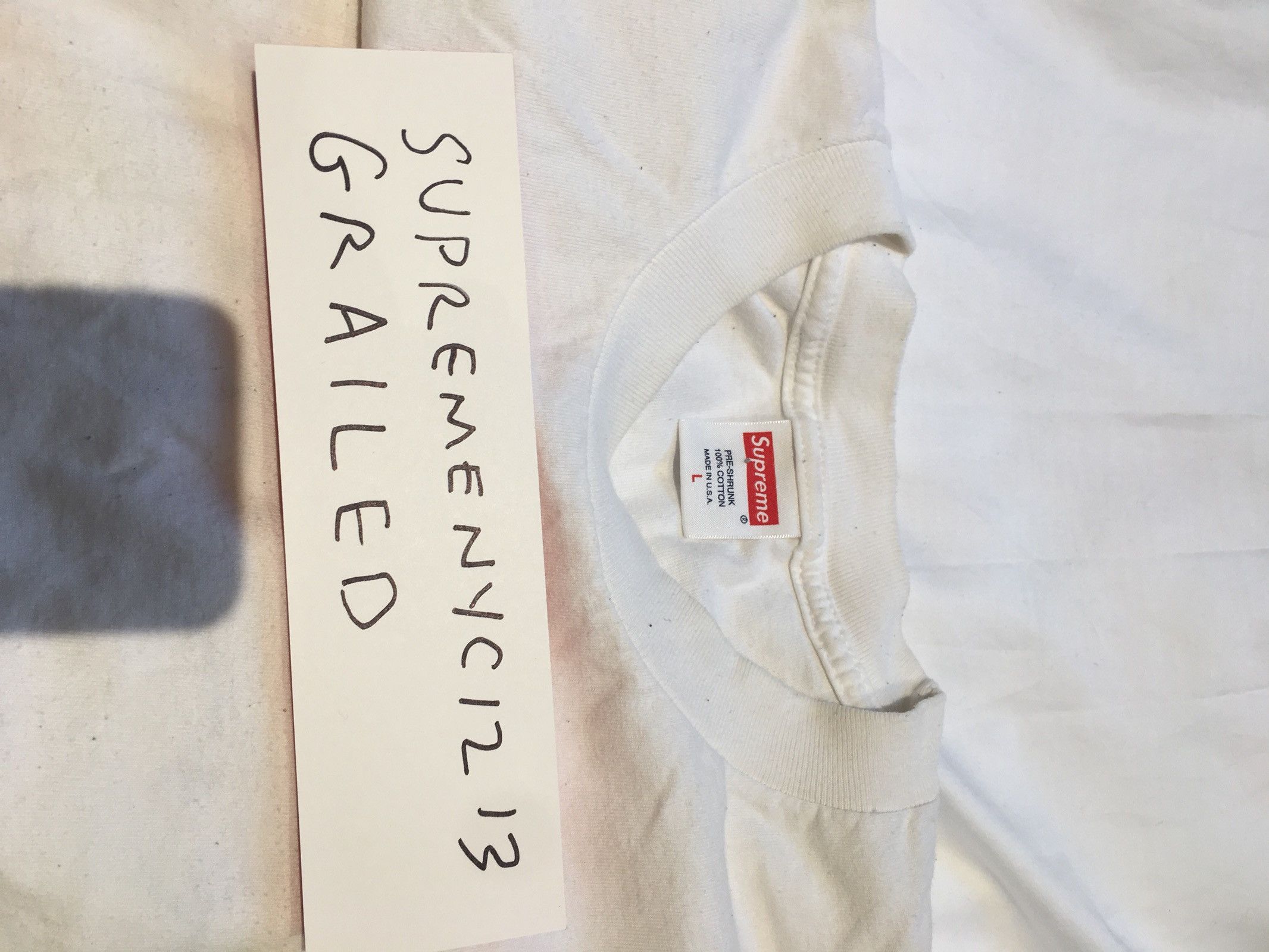 Supreme Damien Hirst Box Logo Tee Size US L / EU 52-54 / 3 - 4 Thumbnail