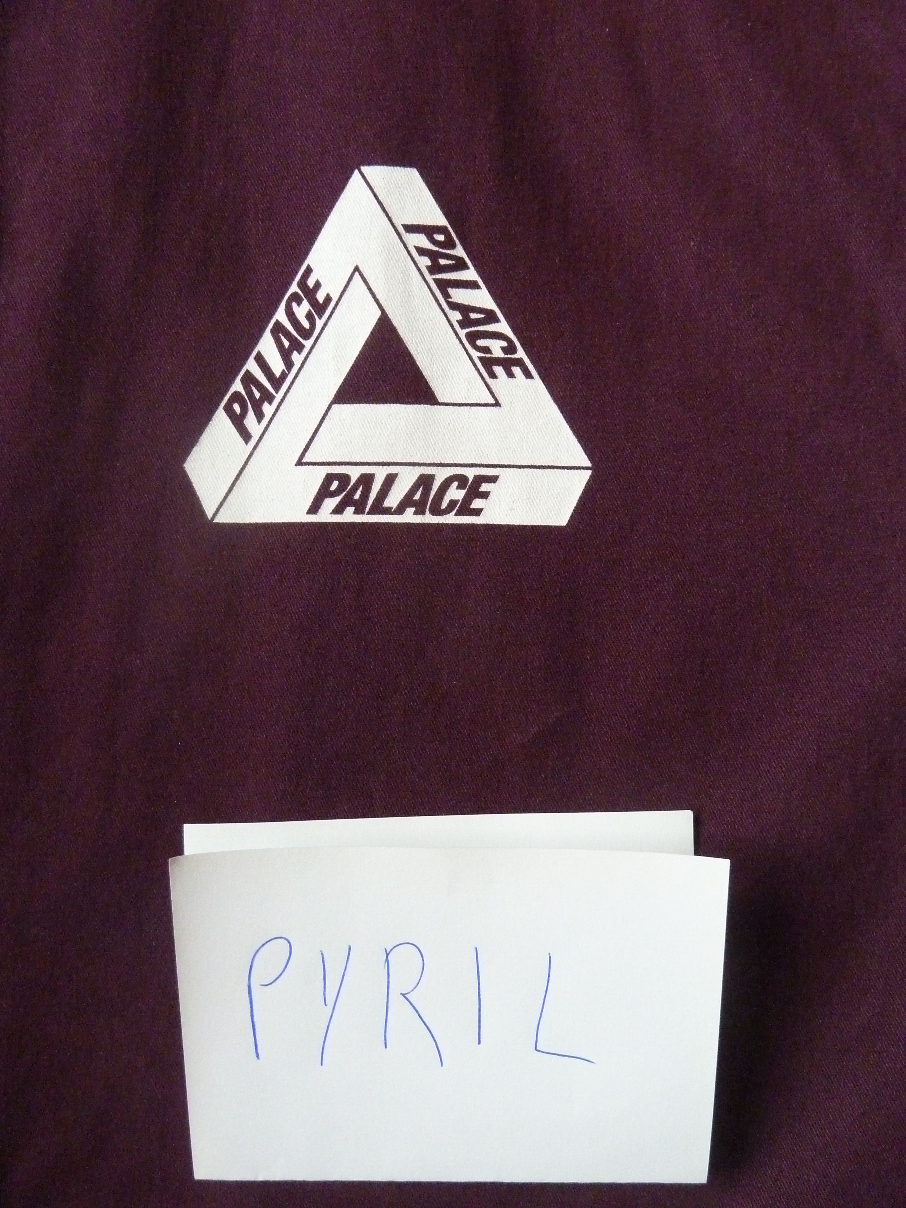 Palace Tri-Ferg Coach Jacket Burgundy Size US L / EU 52-54 / 3 - 3 Thumbnail