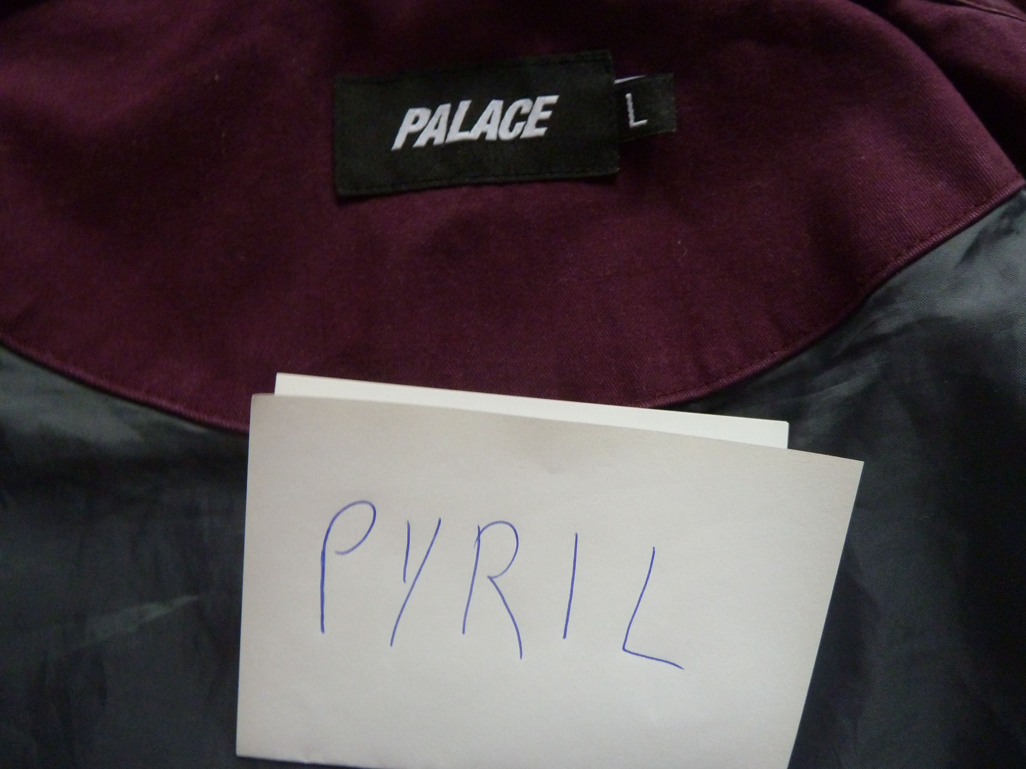 Palace Tri-Ferg Coach Jacket Burgundy Size US L / EU 52-54 / 3 - 4 Thumbnail