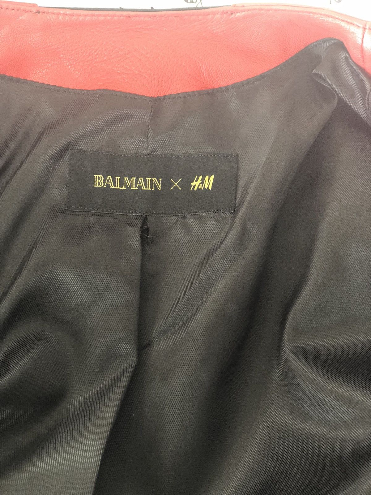 Balmain Leather Biker Jacket Size US M / EU 48-50 / 2 - 5 Thumbnail