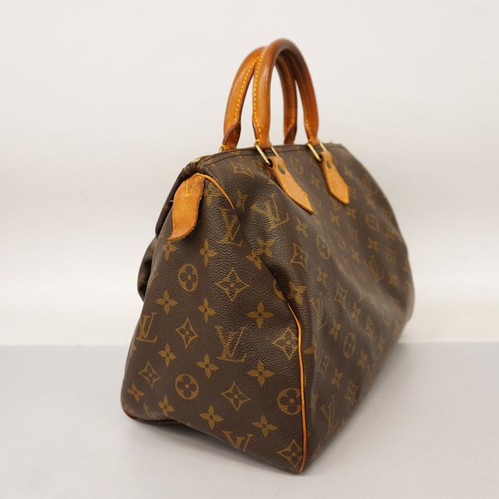 Authenticated Used Louis Vuitton Monogram Speedy 30 M41108 Handbag