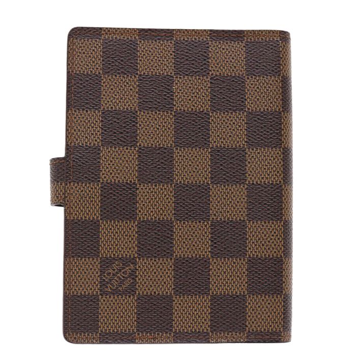 LOUIS VUITTON Monogram Mini Lin Agenda PM Day Planner Cover R20917