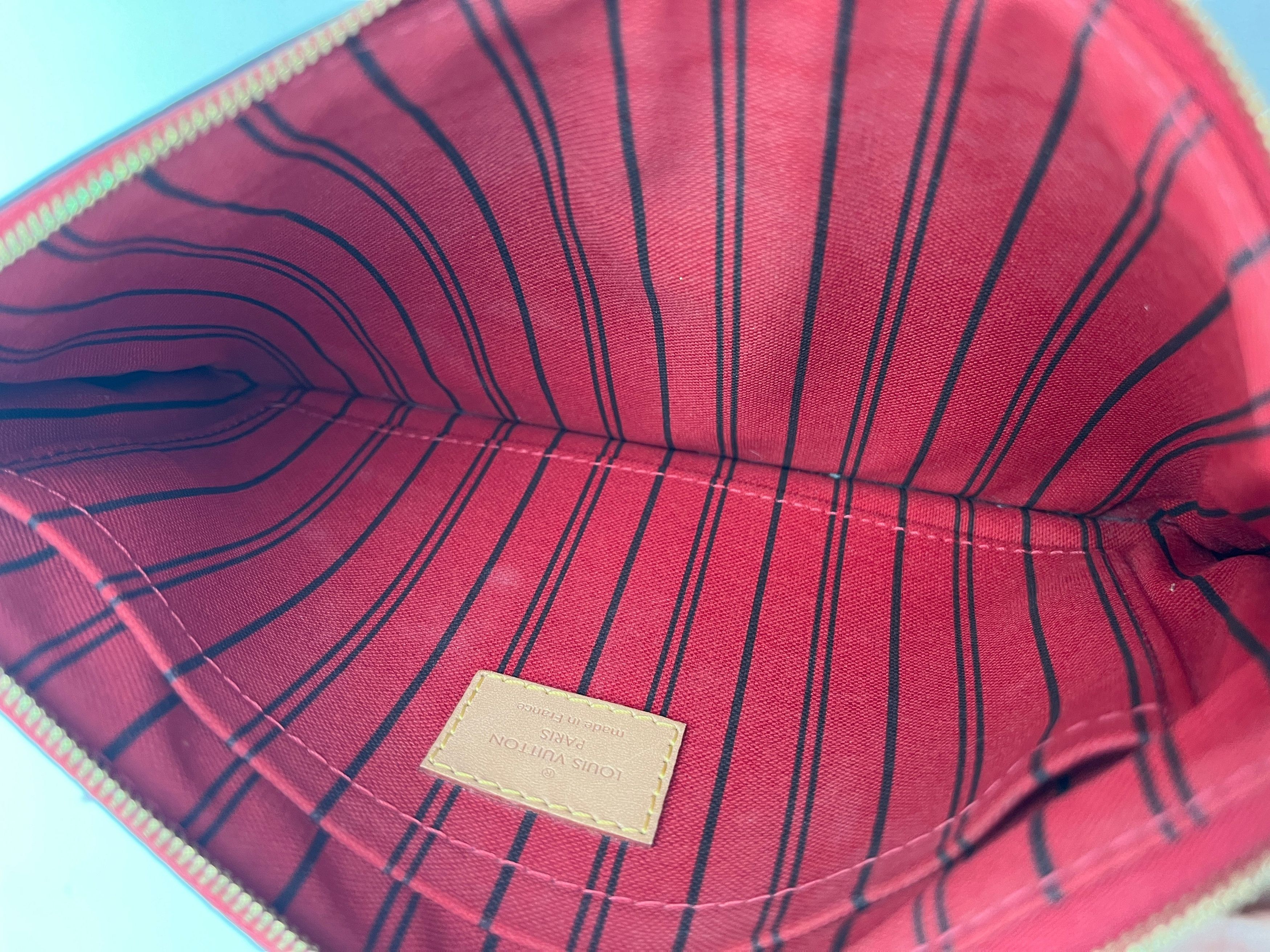 Louis Vuitton Monogram Neverfull GM Pouch Only Wristlet Bag