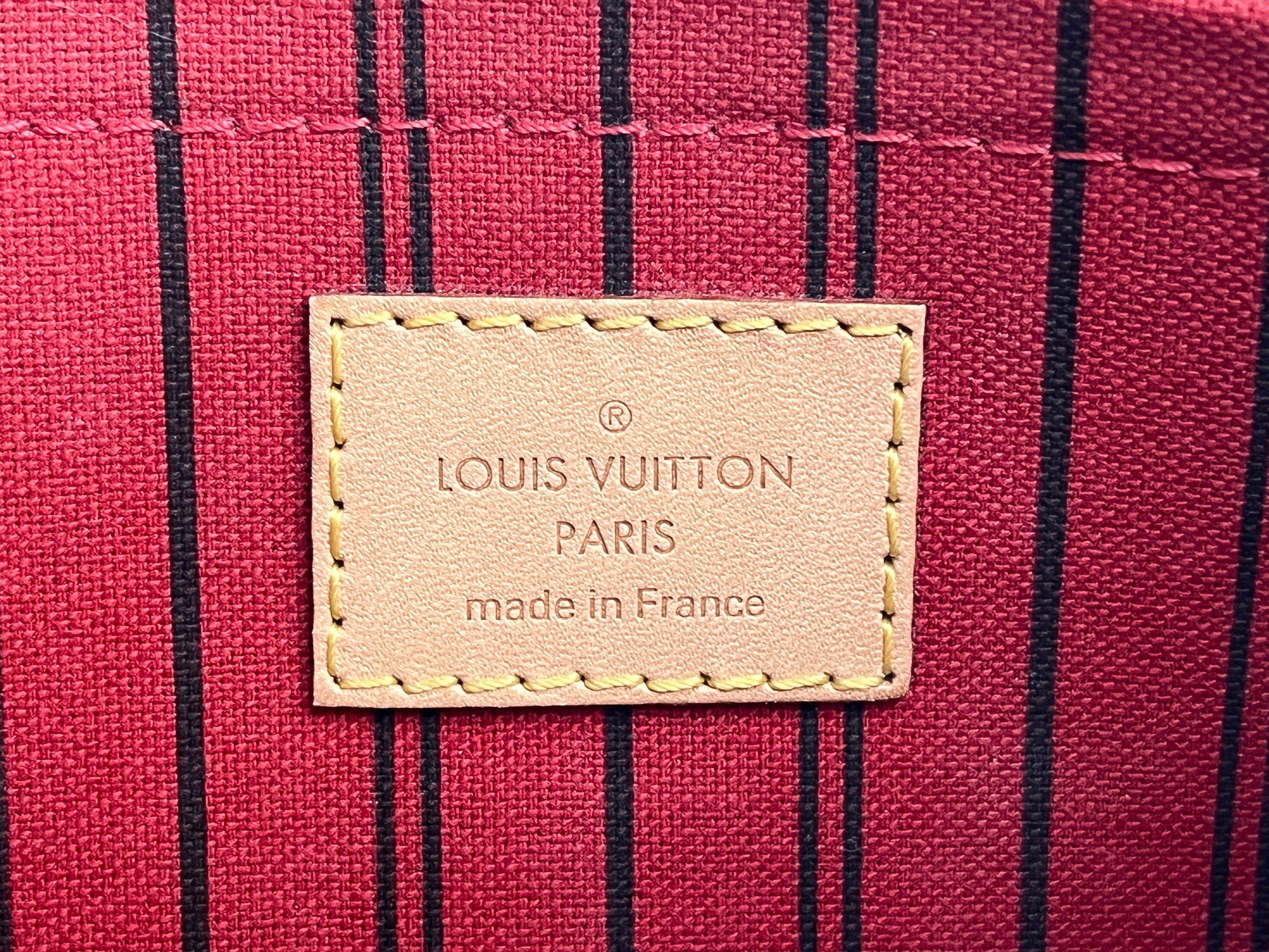 Louis Vuitton Monogram Neverfull GM Pouch Only Wristlet Bag