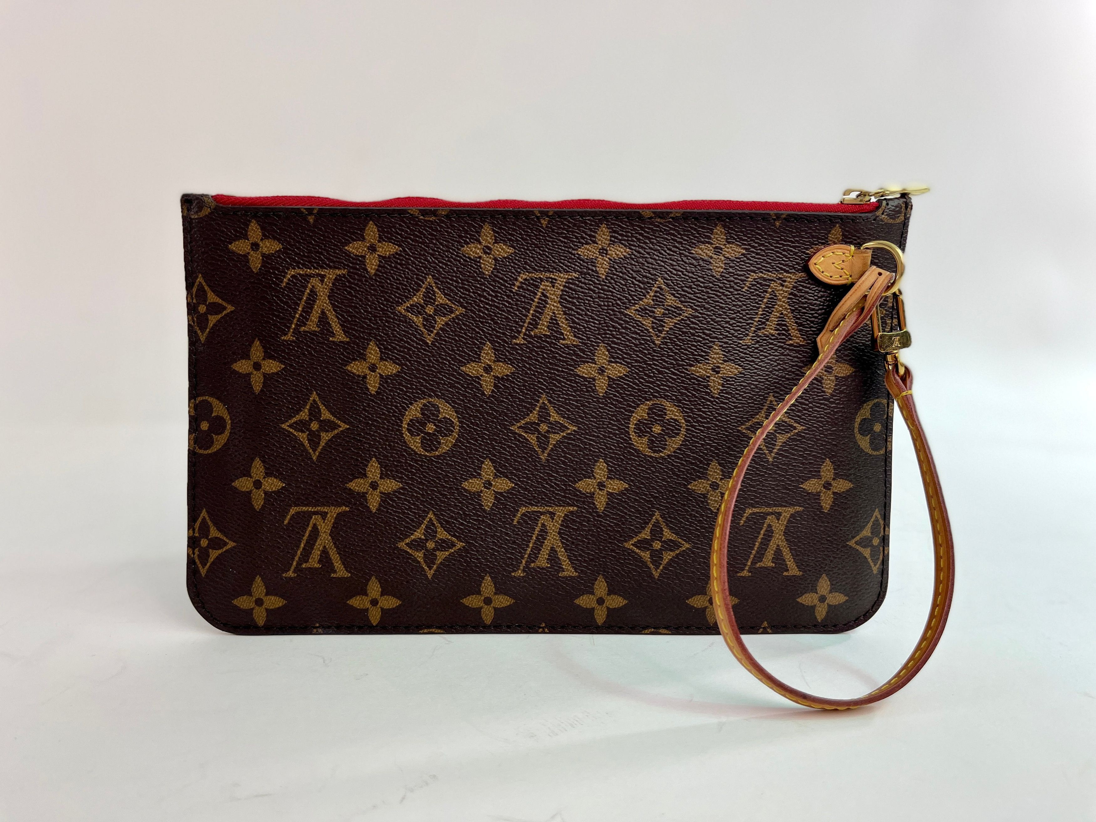 Louis Vuitton Monogram Neverfull GM Pouch Only Wristlet Bag