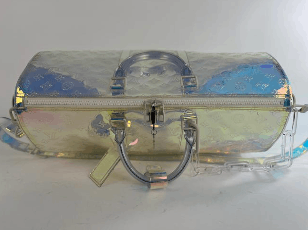 Louis Vuitton Louis Vuitton Prism Keepall Bandouliere 50 Travel Duffle Bag Size ONE SIZE - 7 Thumbnail