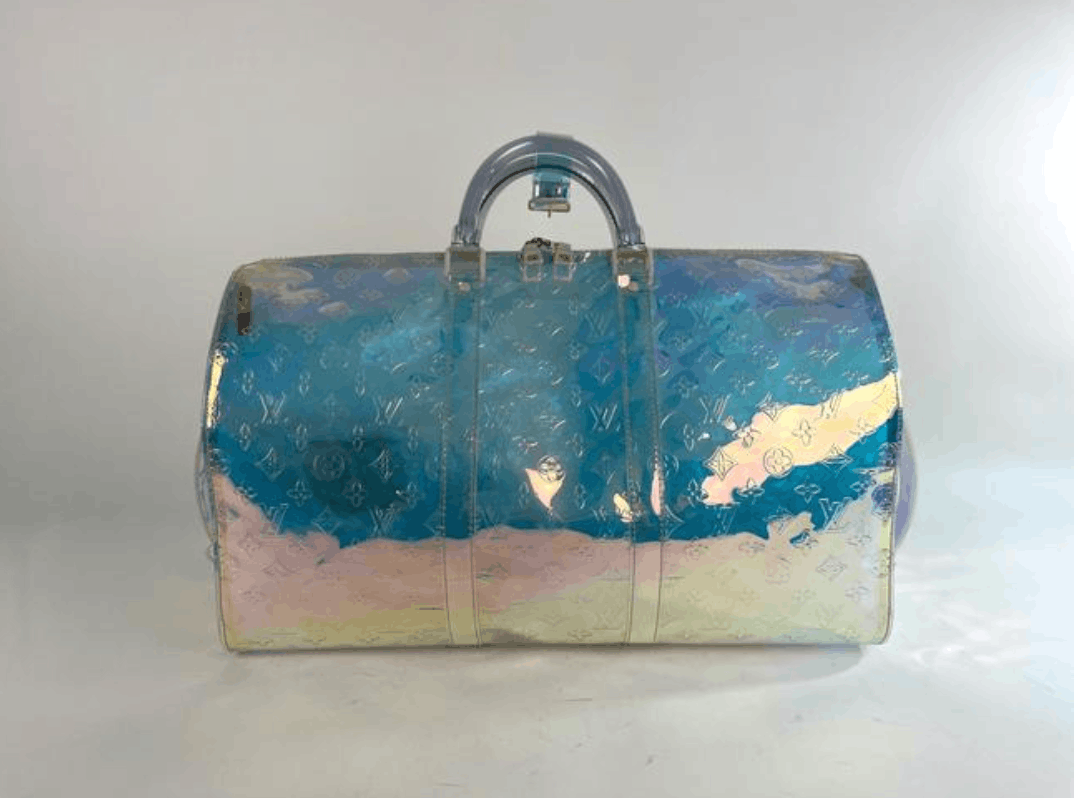Louis Vuitton Louis Vuitton Prism Keepall Bandouliere 50 Travel Duffle Bag Size ONE SIZE - 5 Thumbnail