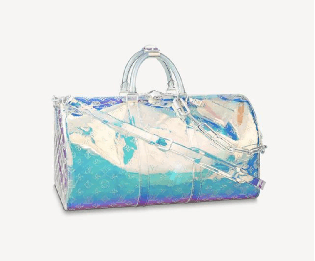 Louis Vuitton Louis Vuitton Prism Keepall Bandouliere 50 Travel Duffle Bag Size ONE SIZE - 2 Thumbnail