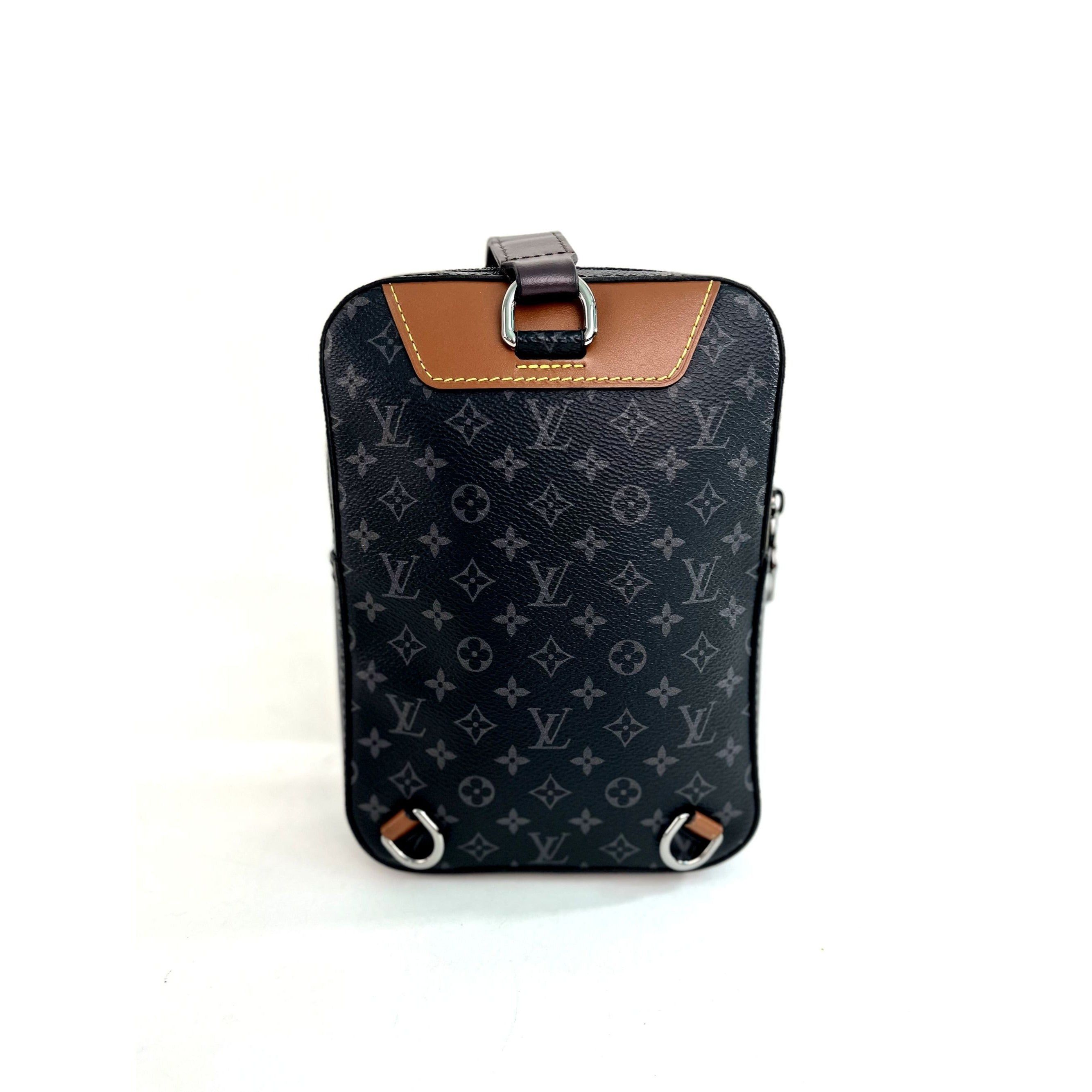 Louis Vuitton Monogram Eclipse Amazone Patchwork Sling Bag