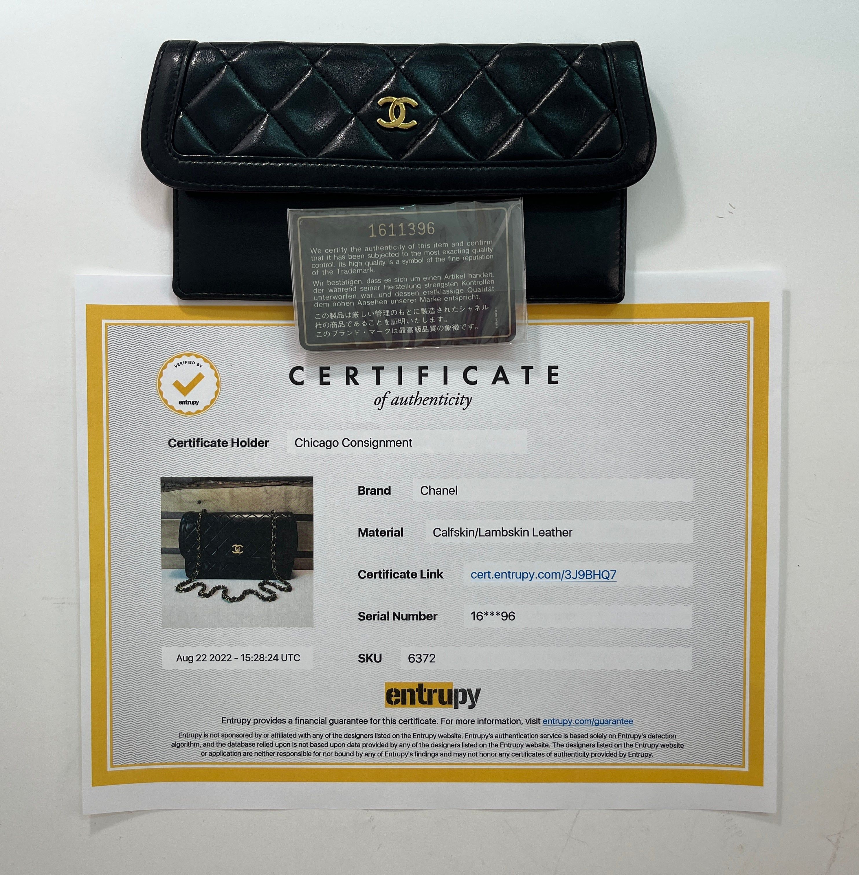 Chanel Quilted Lambskin Single Flap Medium Black Crossbody