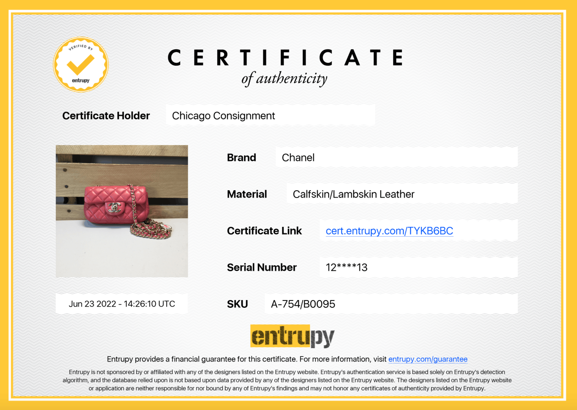 Chanel Chanel Quilted Lambskin Leather Charms Micro Mini Flap Pink Size ONE SIZE - 14 Thumbnail