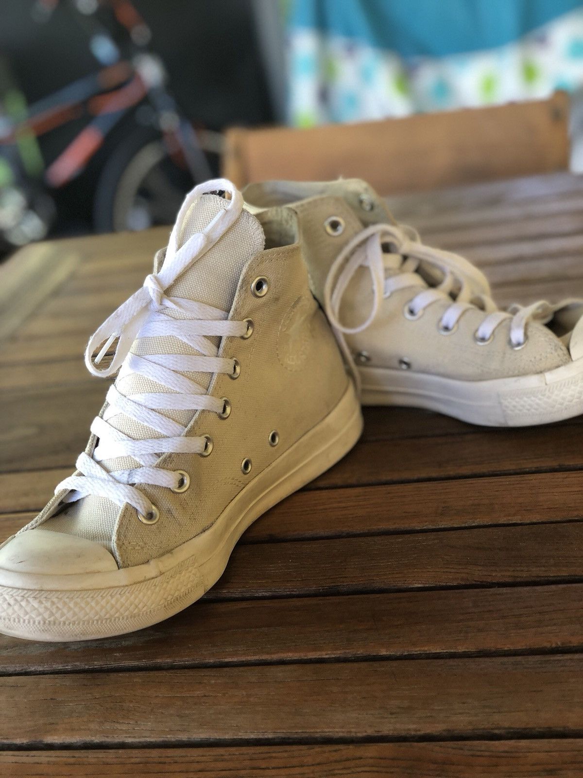 Converse cdg beige online