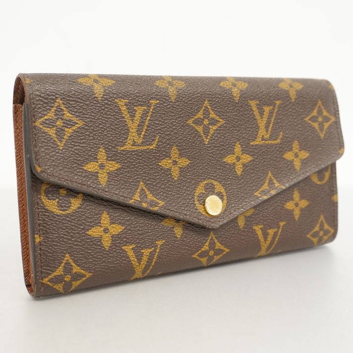 Louis Vuitton Monogram Portefeuille Sarah M60531 Wallet Long Unisex