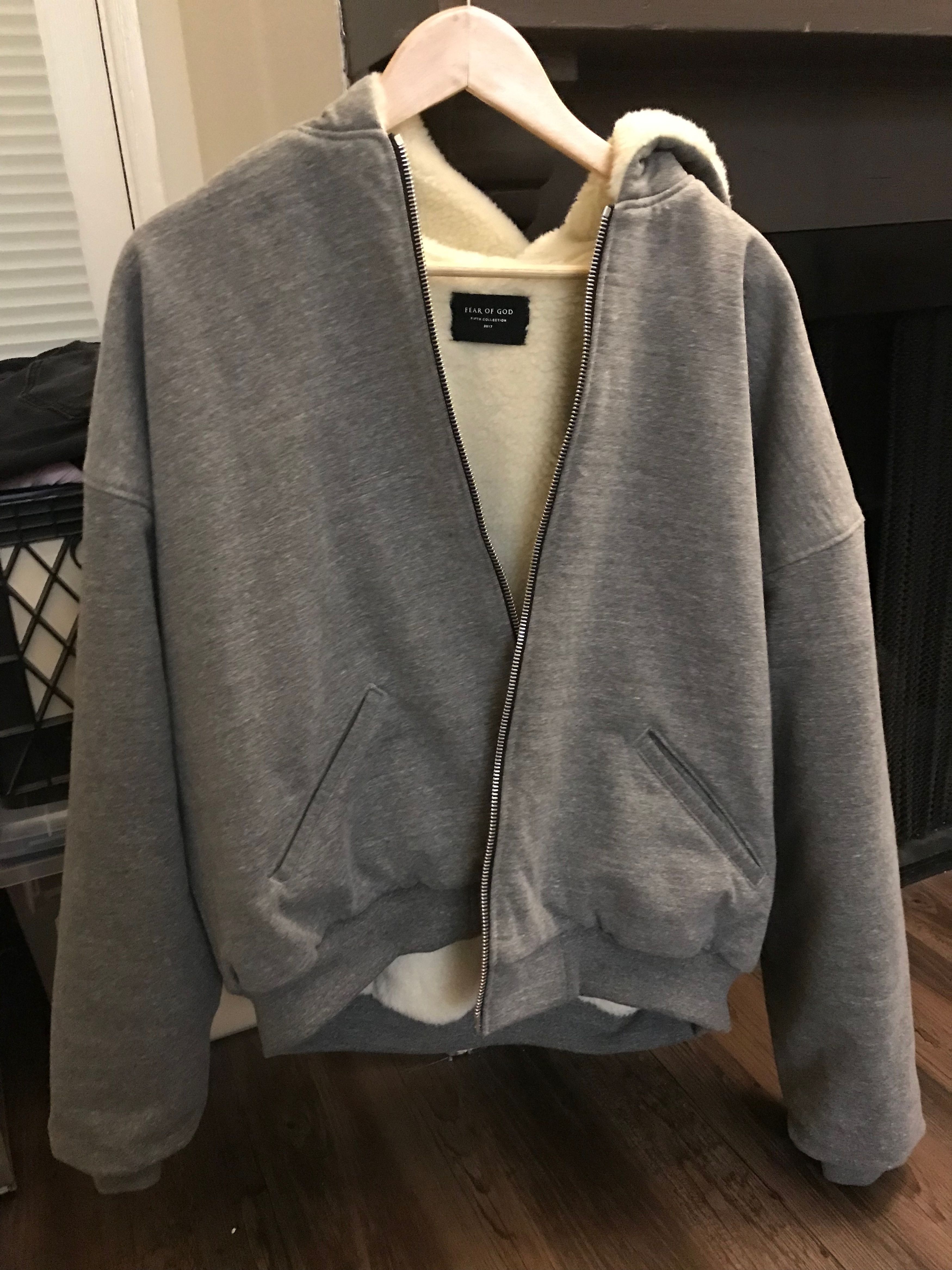 Fear of God Heavy Terry Alpaca Hoodie Grailed