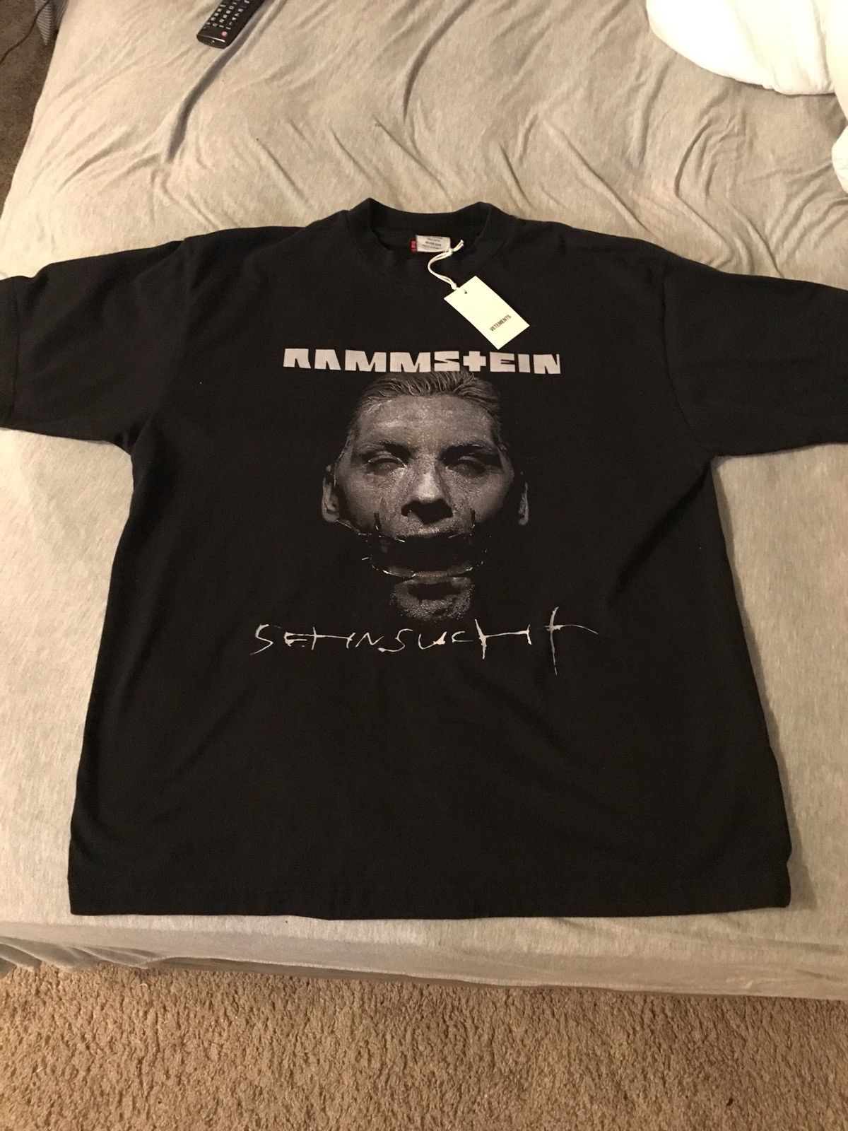 Vetements Rammstein Vetements T-shirt | Grailed