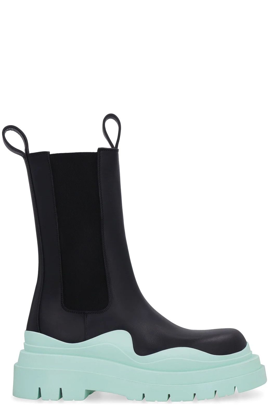 Bottega Veneta Bottega Veneta Tall Tire Chelsea Boots with blue sole Size US 12 / EU 45 - 2 Thumbnail