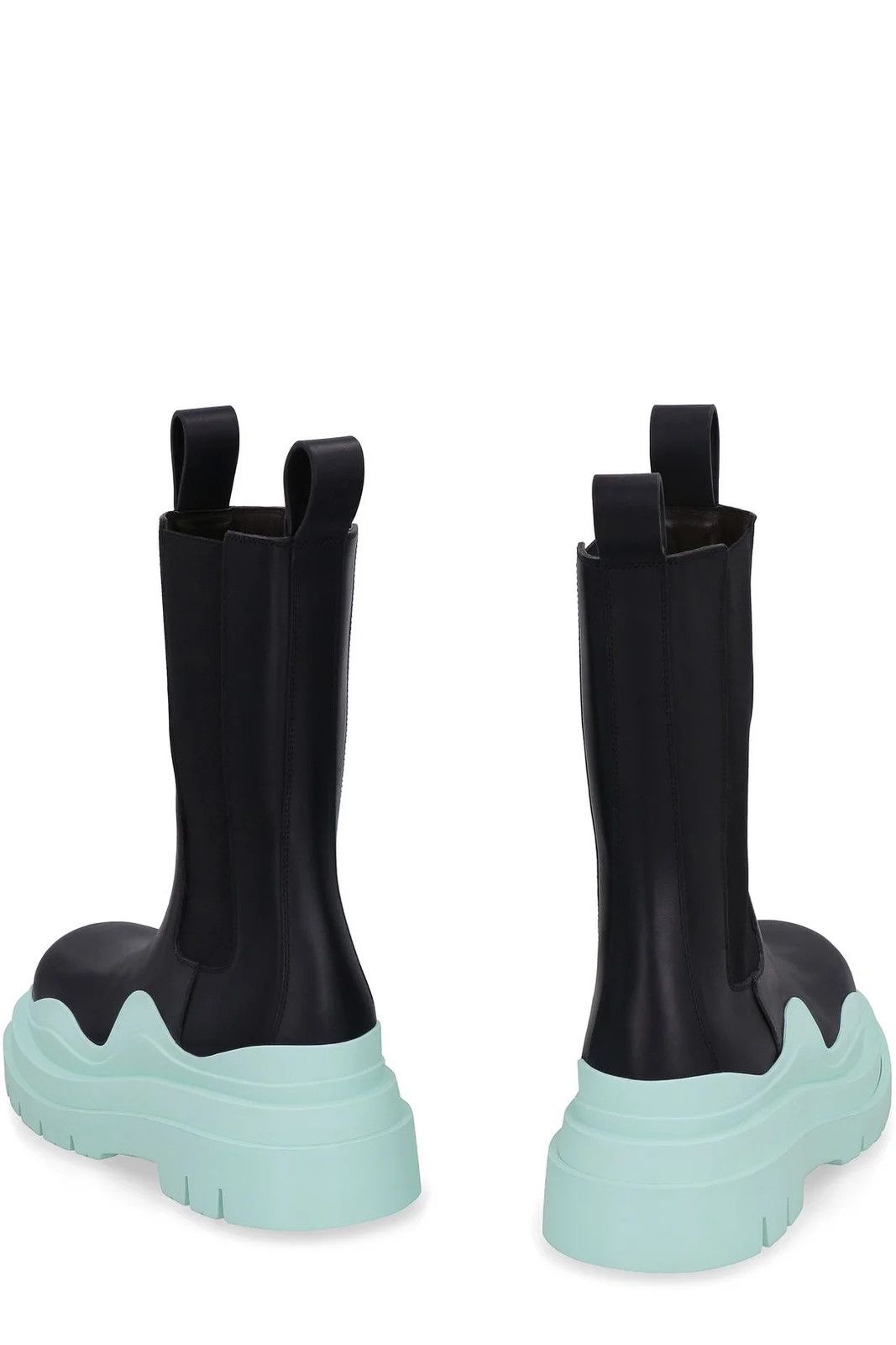 Bottega Veneta Bottega Veneta Tall Tire Chelsea Boots with blue sole Size US 11 / EU 44 - 3 Thumbnail