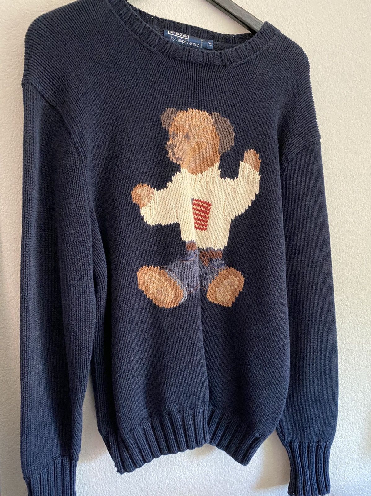 Polo Ralph Lauren Vintage Polo bear Sit Down Knit | Grailed Polo Ralph Lauren Vintage Polo bear Sit Down Knit | Grailed