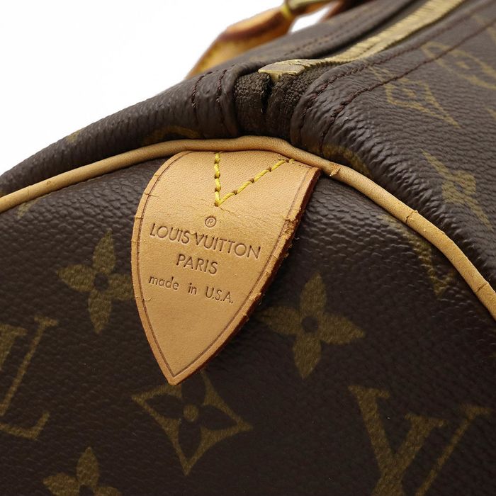 LOUIS VUITTON Boston bag M41428 Keepall 45 vintage Monogram canvas Brown  unisex Used