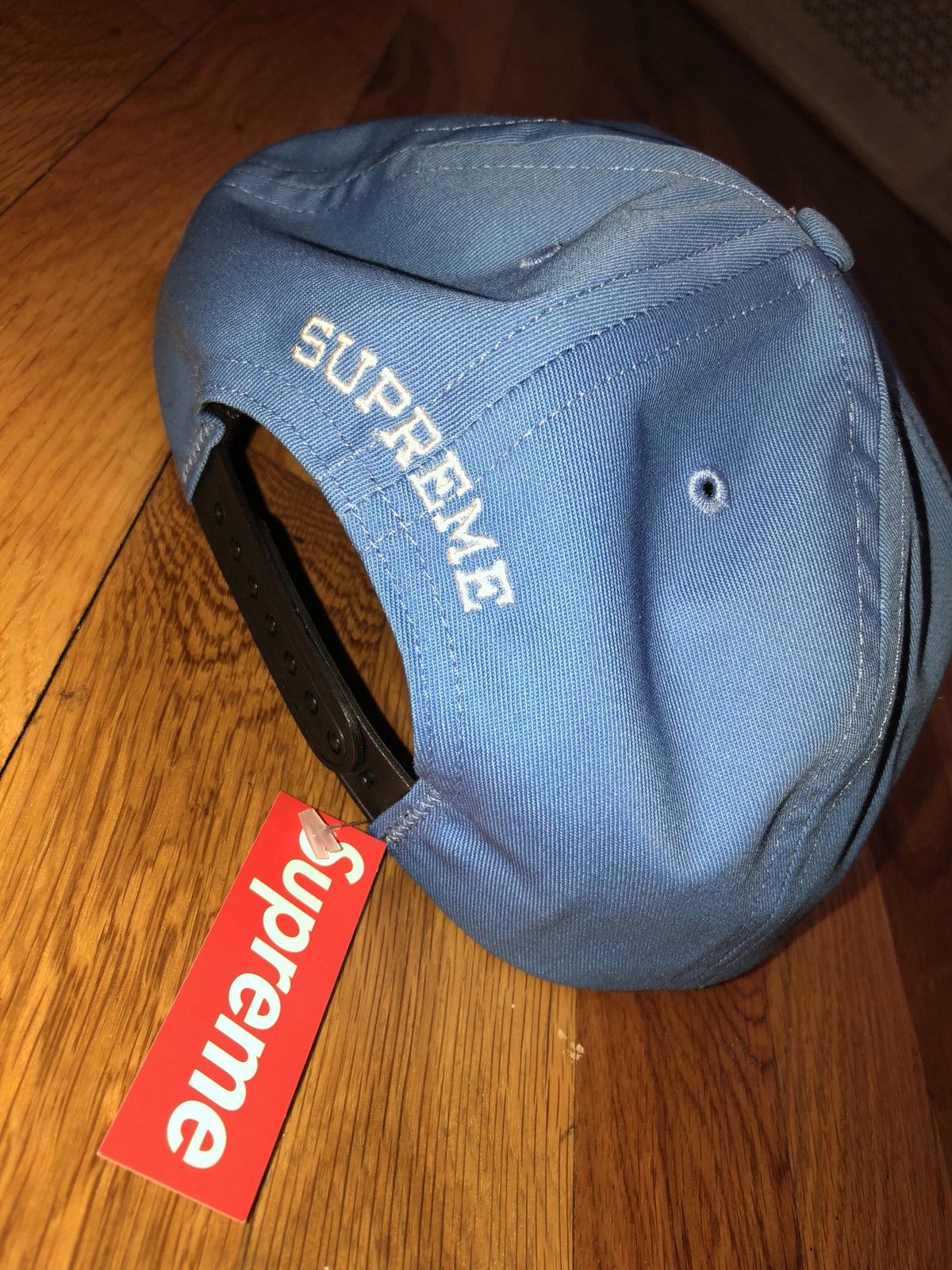 Supreme 5 panel Blue Ganesh hat Grailed